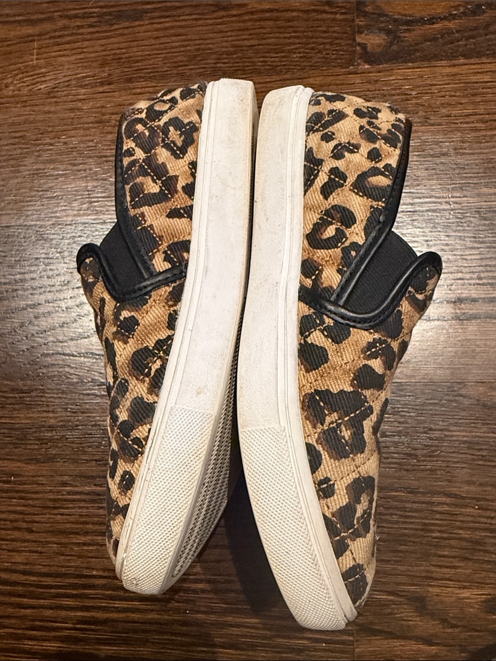 Steve Madden leopard slip on shoe size 7 - Picture 5 of 5